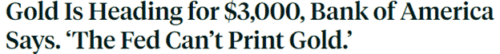 According to Bank of America, we will see gold prices reach 3000 dollars in 2021, boosting your Gold IRA investments.