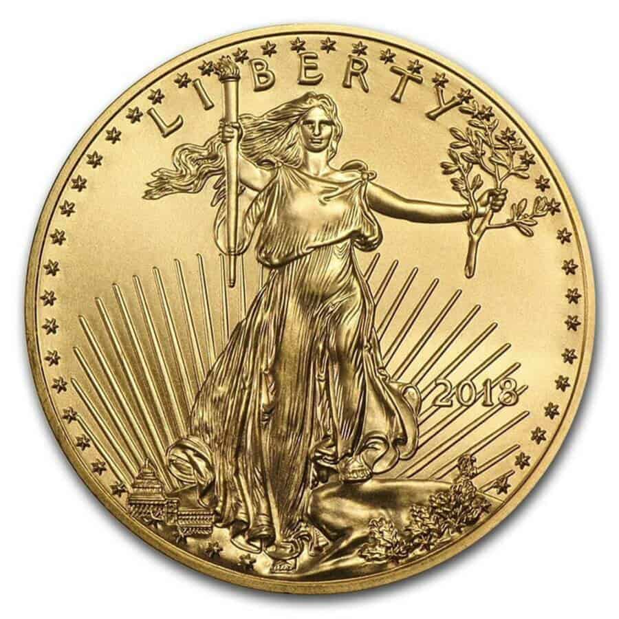 American Eagle Gold Coin 0.5oz.