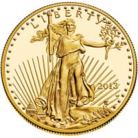 American Eagle Gold Coin 2014.