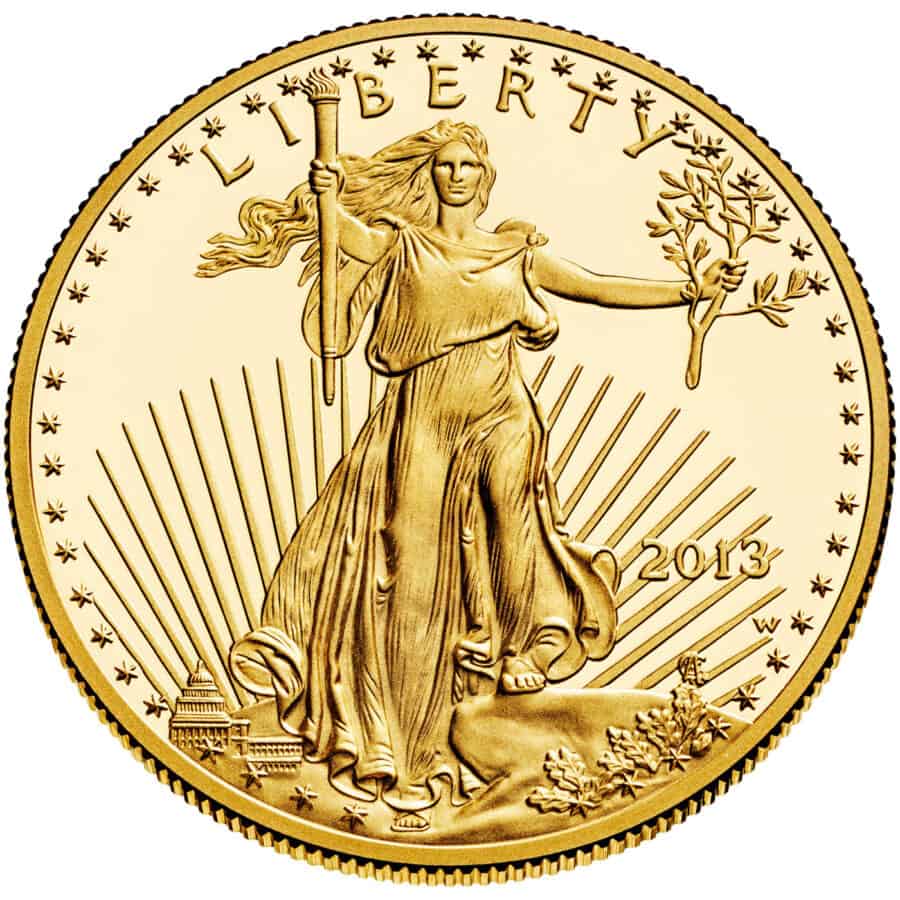 American Eagle Gold Coin 2014.