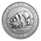 Canadian Polar Bear Cub 1.5oz Silver Coin.