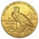 Indian 2 1/2 Dollar Gold Eagle Coin.
