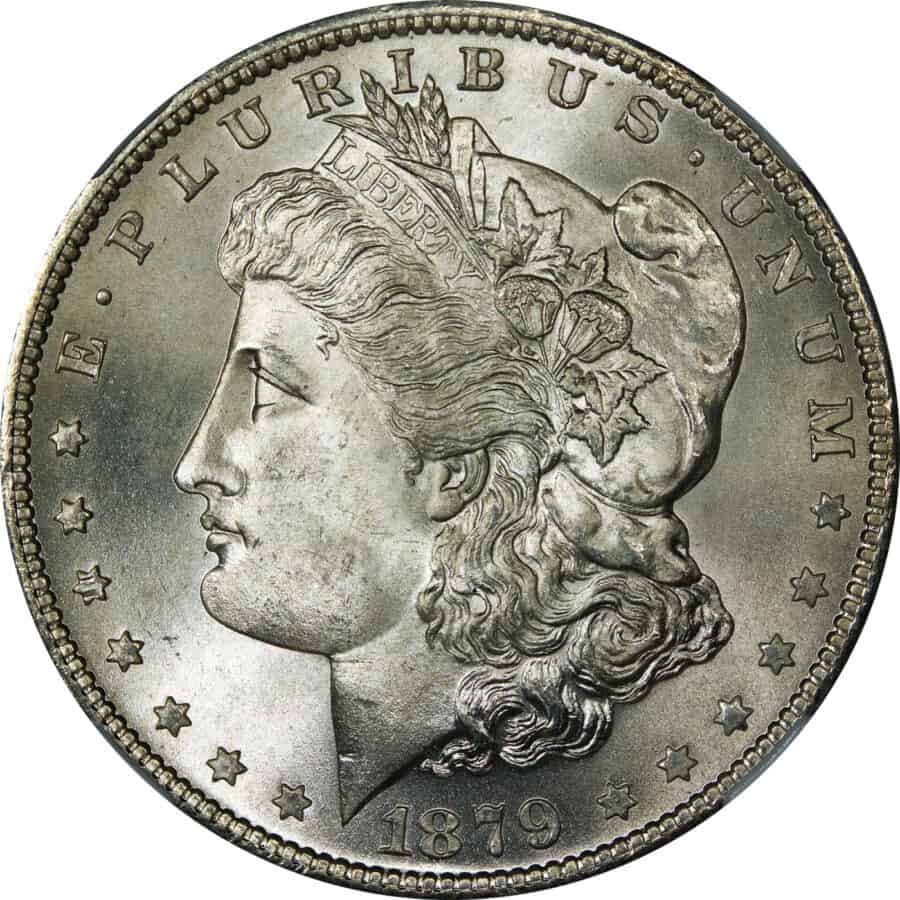 Morgan Silver Dollar 1879.