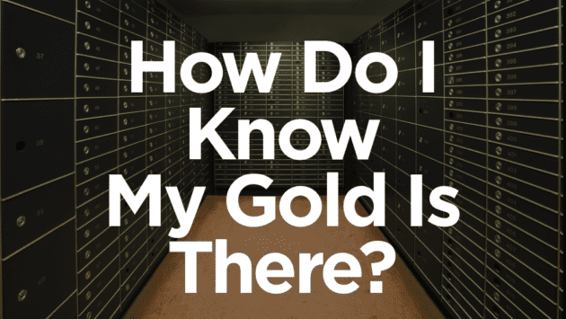 It's good to know that your physical gold and precious metals are really where you chose, and you can have peace of mind that lots of rules and security are in place.