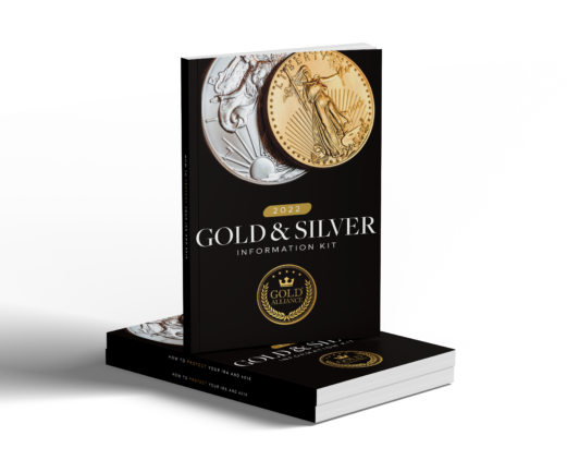 An image of a free gold guide for people that want to protect their IRA/401k