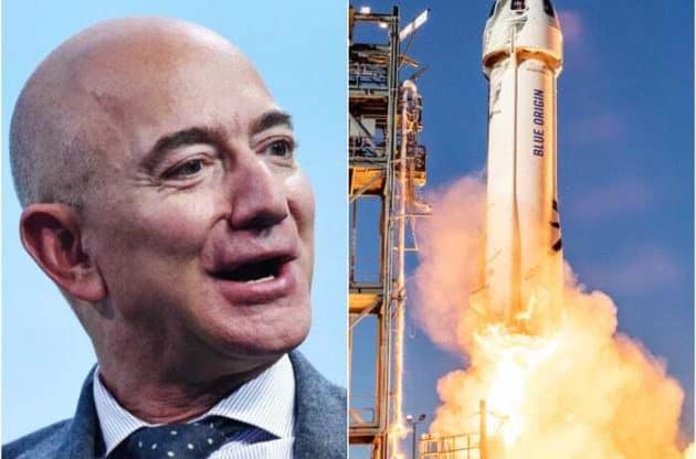 Billionaire Jeff Bezos traveled to space in 2021 aboard his own space shuttle, Blue Origin.