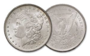 Famous engraver George T. Morgan designed the Morgan silver dollar.
